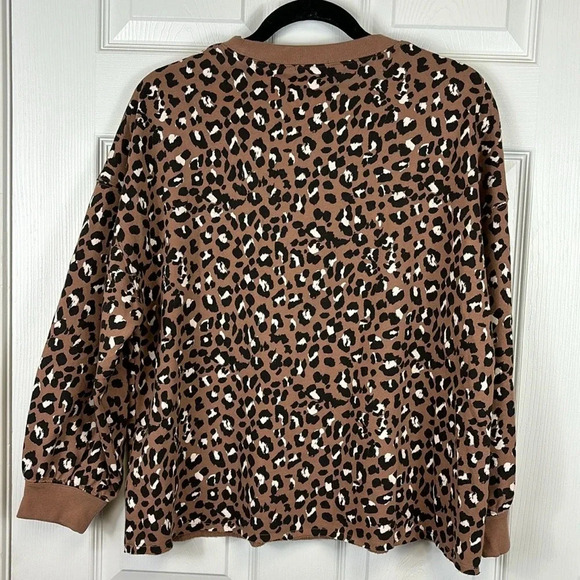 NWT Rails Reeves sweater in mountain leopard sz xs - Picture 12 of 13